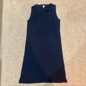 J. Crew Navy Sleeveless Mini Dress